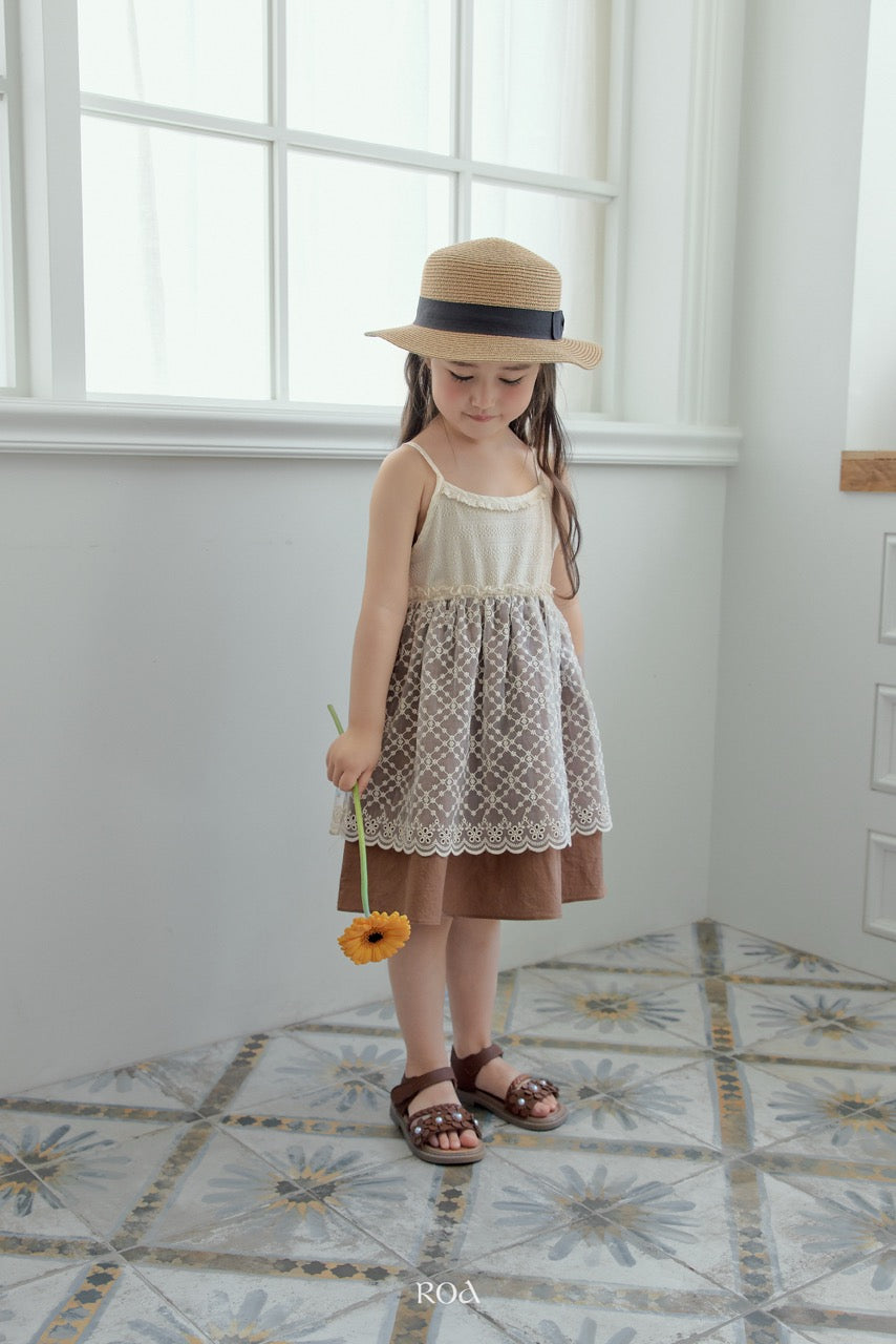韓國童裝 26夏| RO11 Brownie Dress (90-120cm)