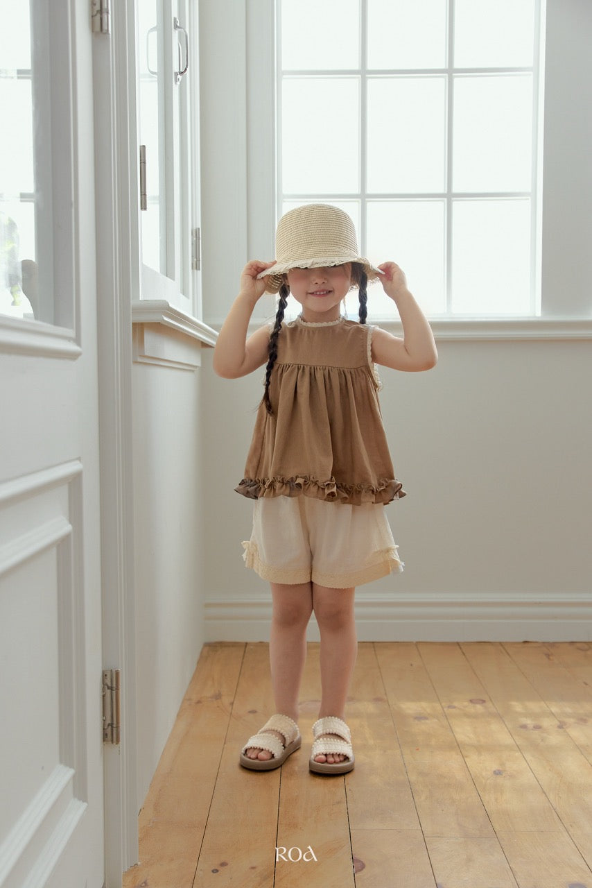 韓國童裝 26夏| RO31 Milk Slit Pants (90-120cm)