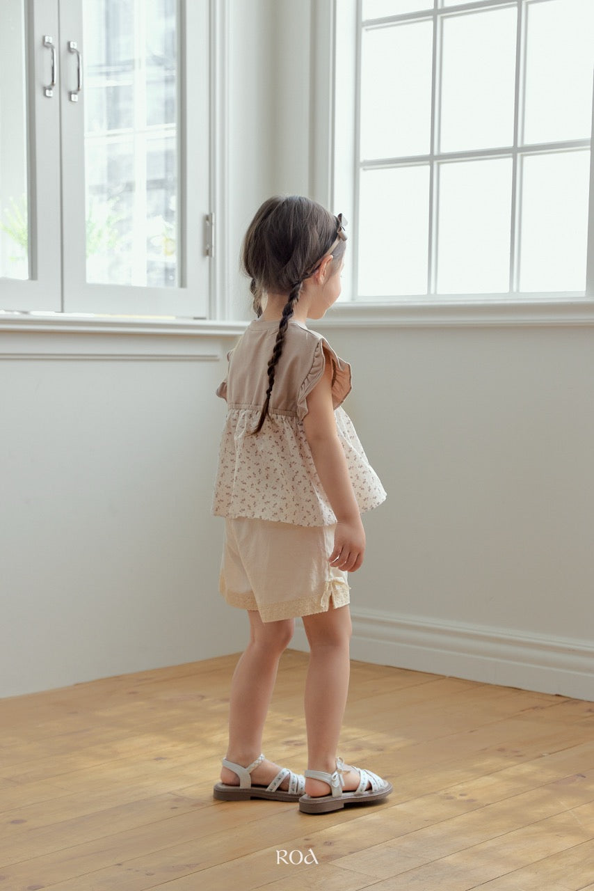 韓國童裝 26夏| RO31 Milk Slit Pants (90-120cm)