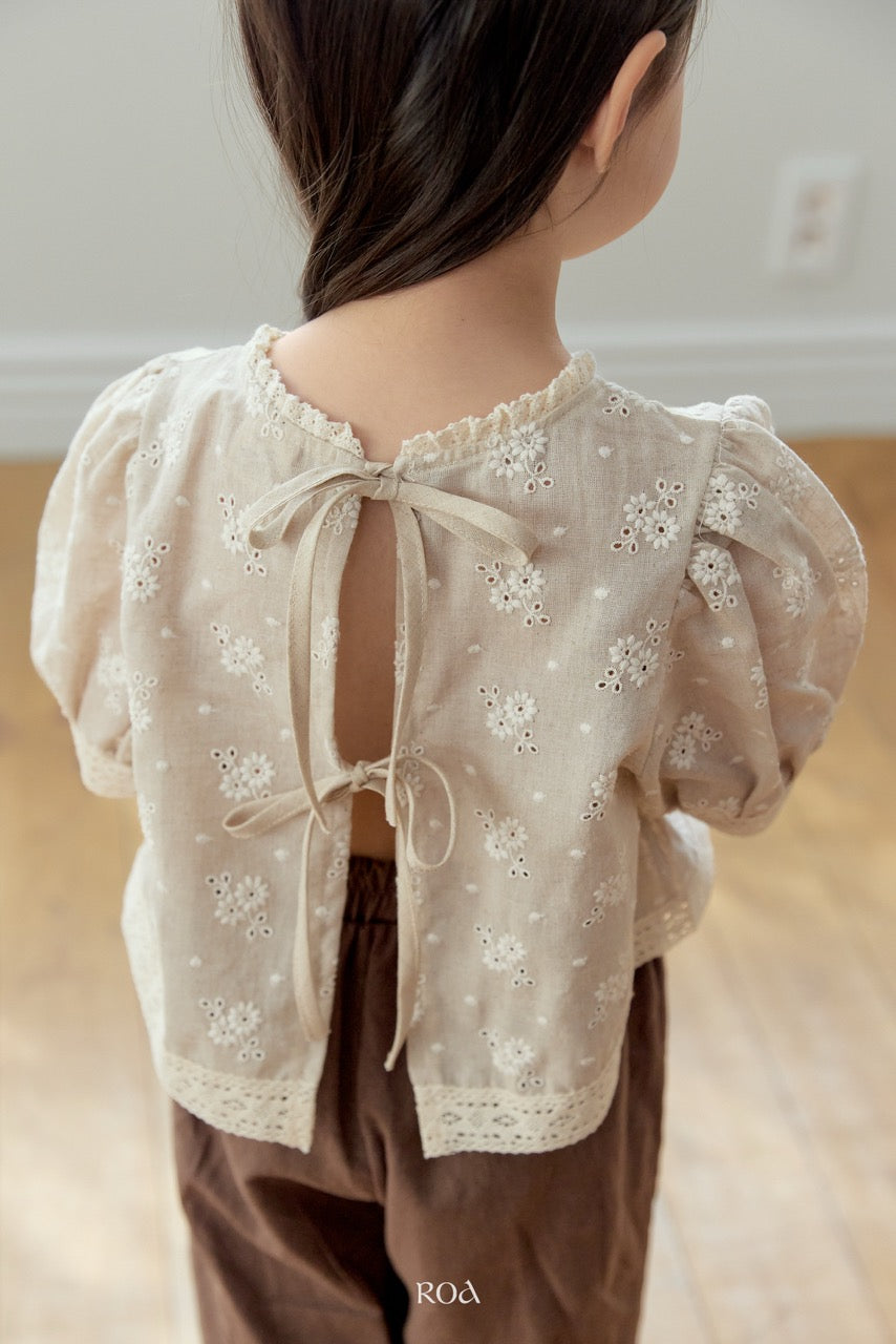 韓國童裝 26夏| RO14 Madeleine Blouse (90-120cm)