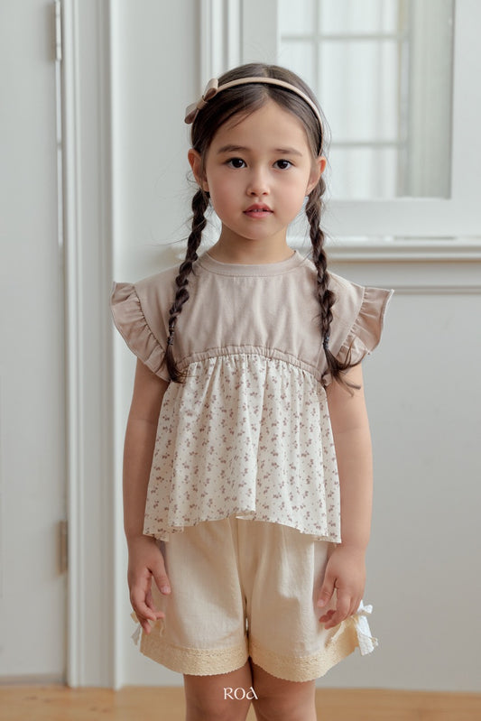 韓國童裝 26夏| RO19 Judy T-shirt (90-120cm)