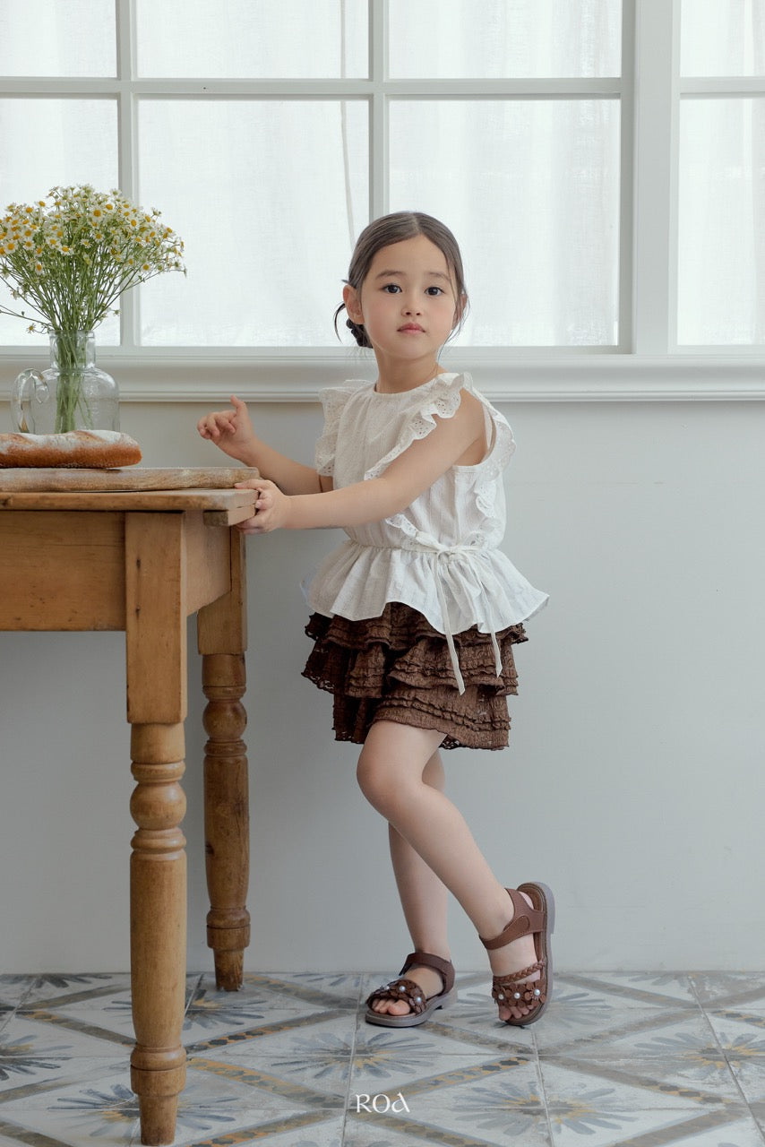 韓國童裝 26夏| RO18 Shabang Wing Blouse (90-120cm)