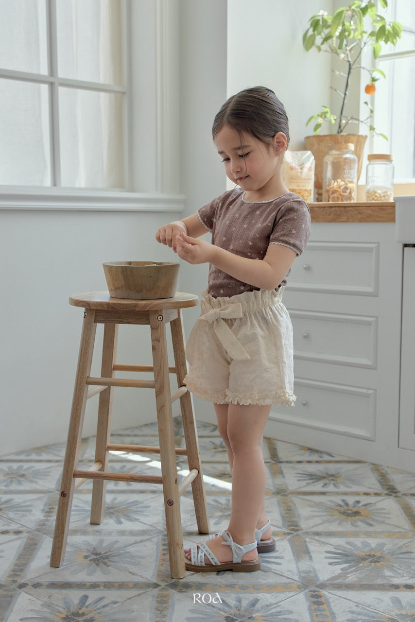 韓國童裝 26夏| RO24 Pin Coat Short Sleeve T-shirt (90-120cm)