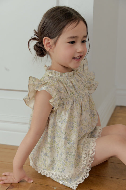 韓國童裝 26夏| RO09 Romance Blouse (90-120cm)