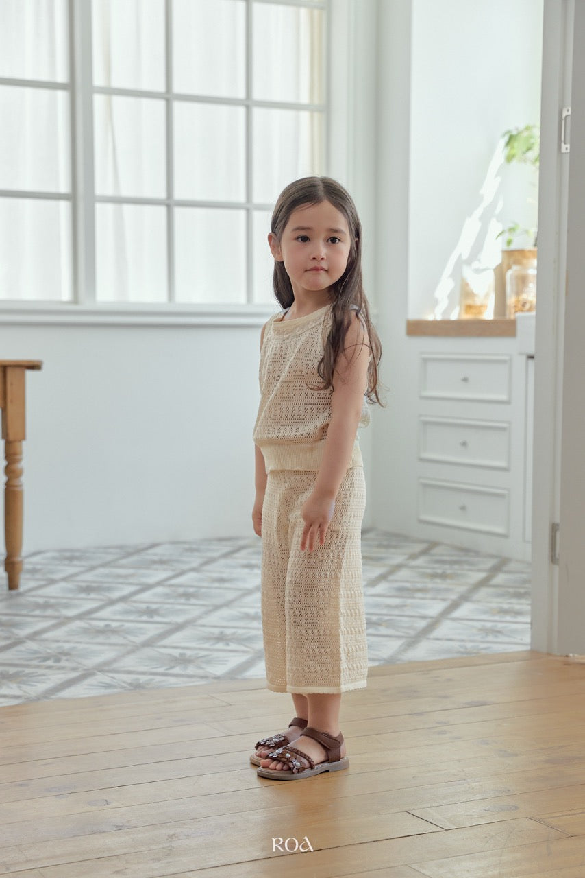韓國童裝 26夏| RO05 Chouchou Knit Set (90-120cm)