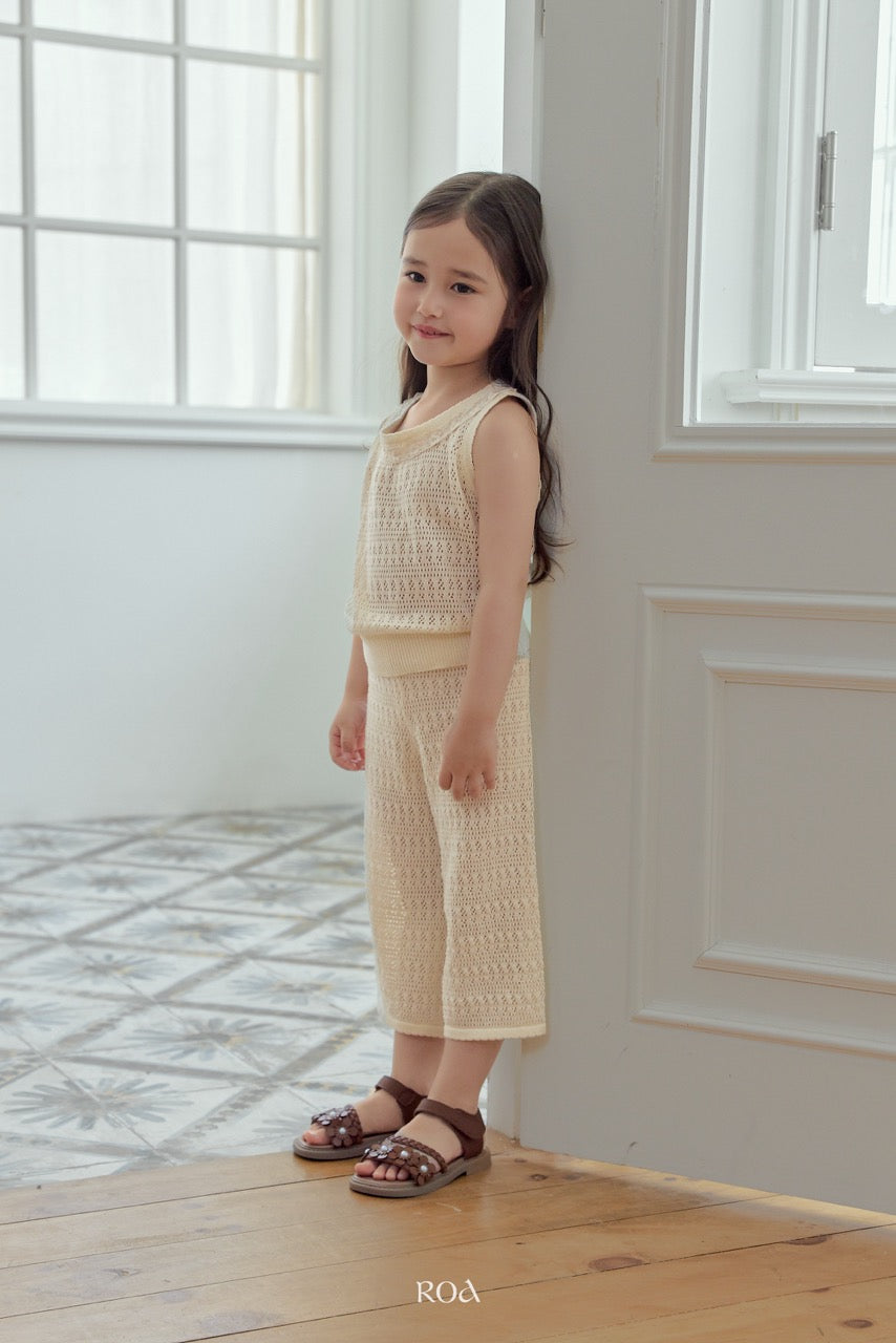韓國童裝 26夏| RO05 Chouchou Knit Set (90-120cm)