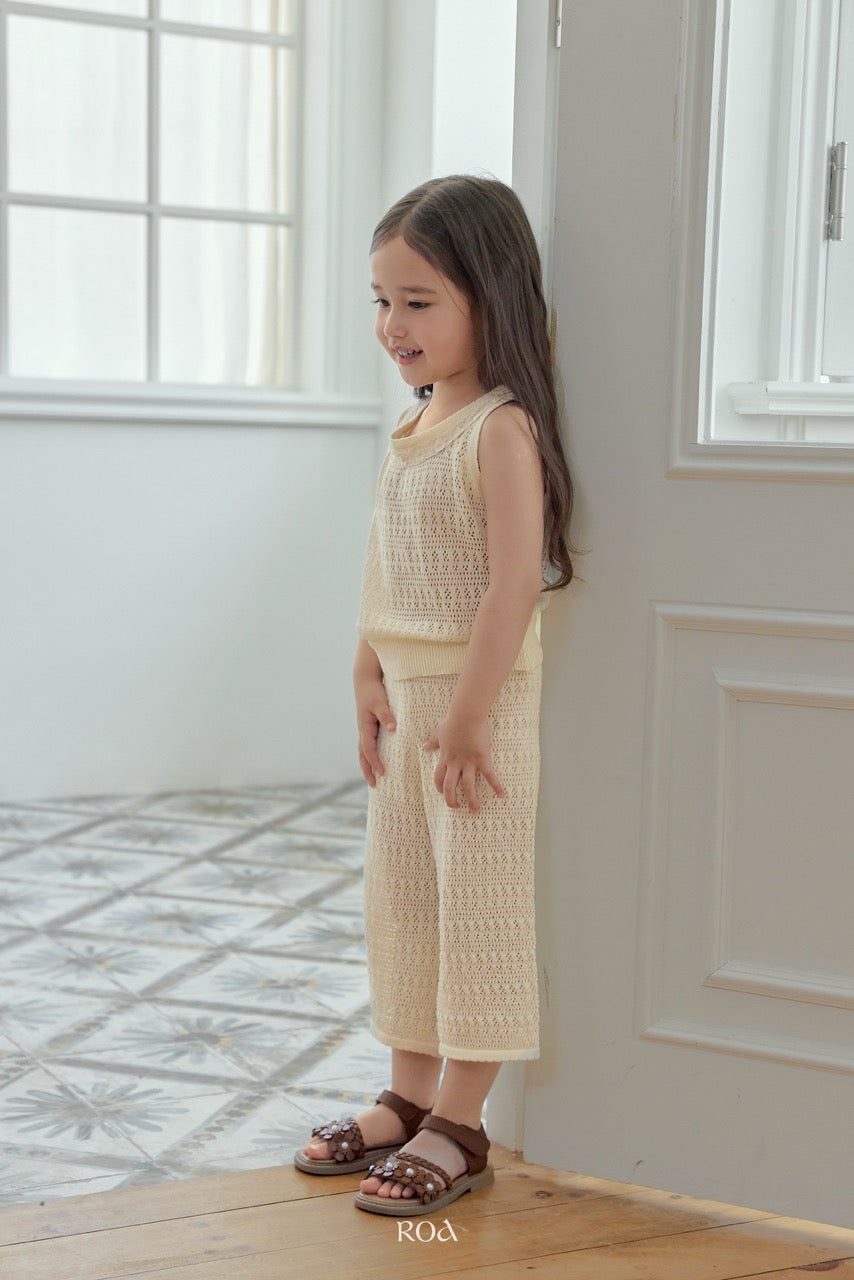 韓國童裝 26夏| RO05 Chouchou Knit Set (90-120cm)
