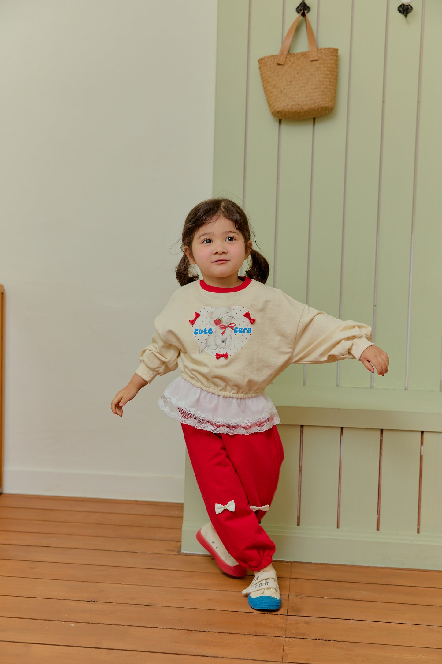 韓國童裝 26春 | SE42 Love套裝 (90~130cm)