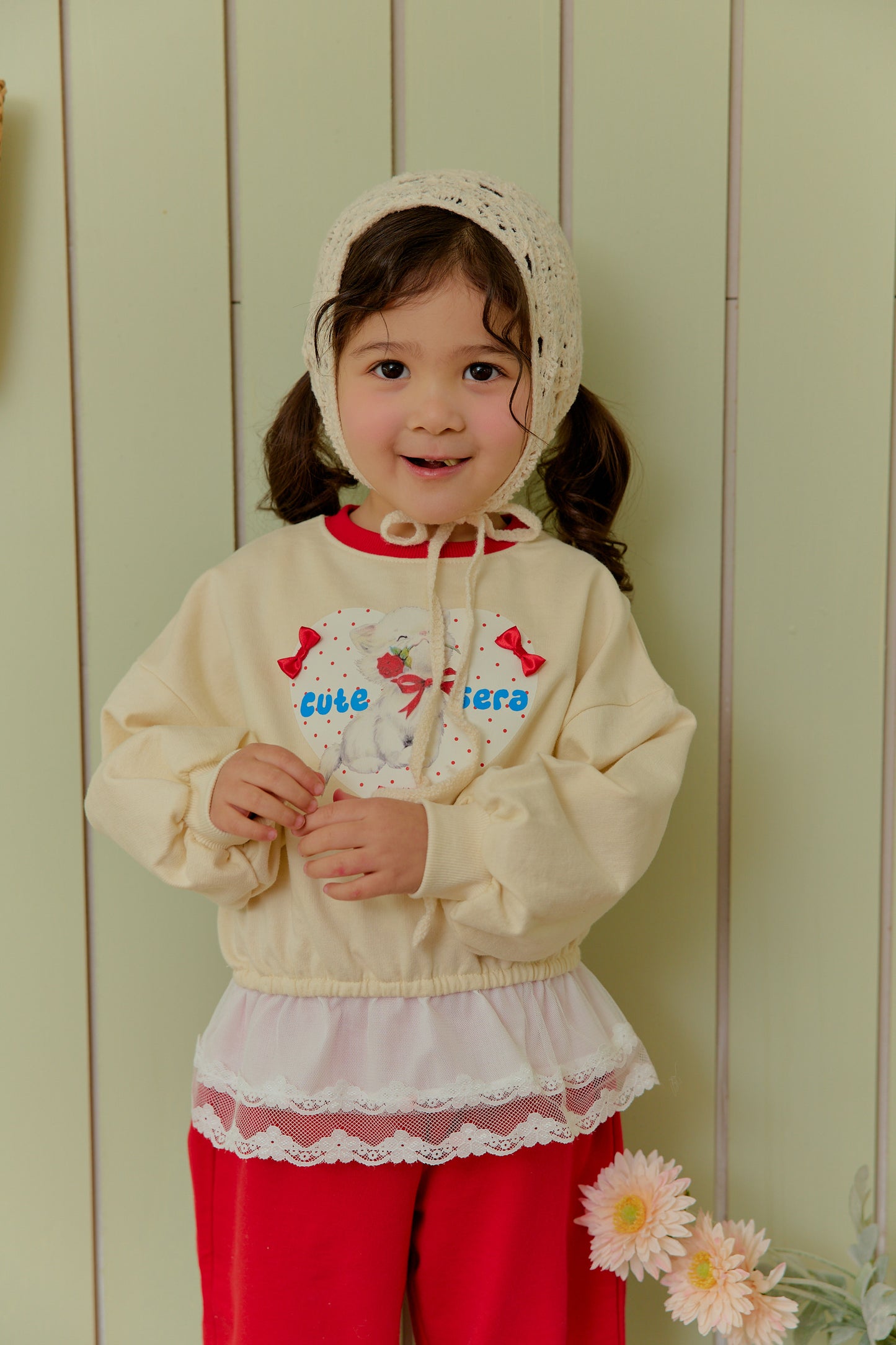 韓國童裝 26春 | SE42 Love套裝 (90~130cm)