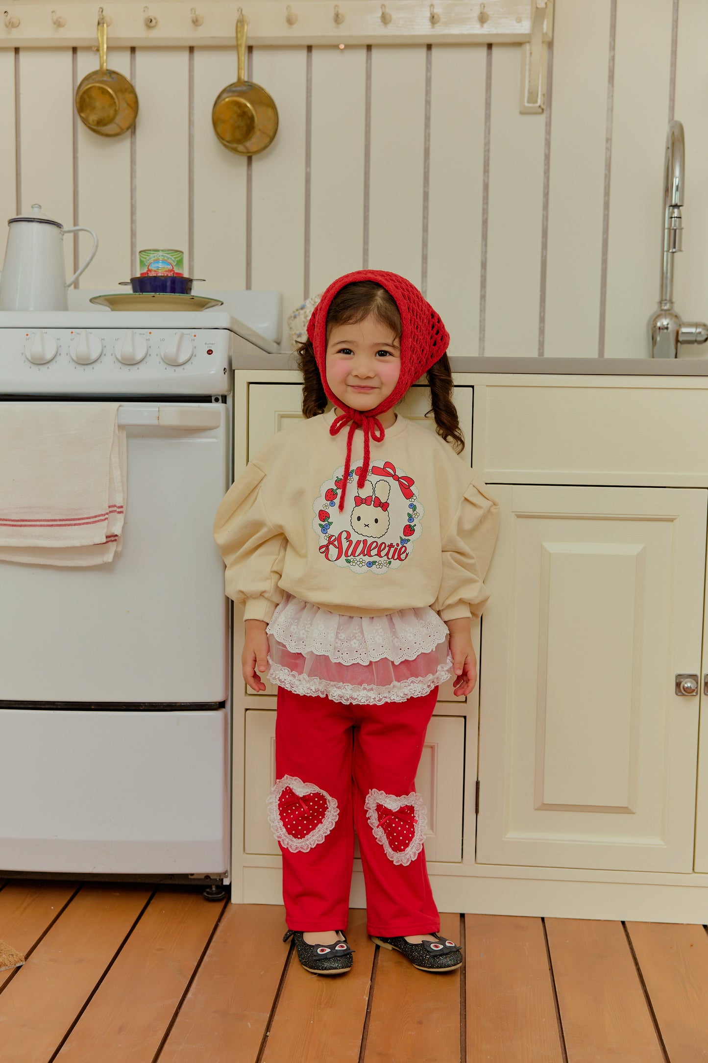 韓國童裝 26春 | SE30 圓點心褲 (90~130cm)