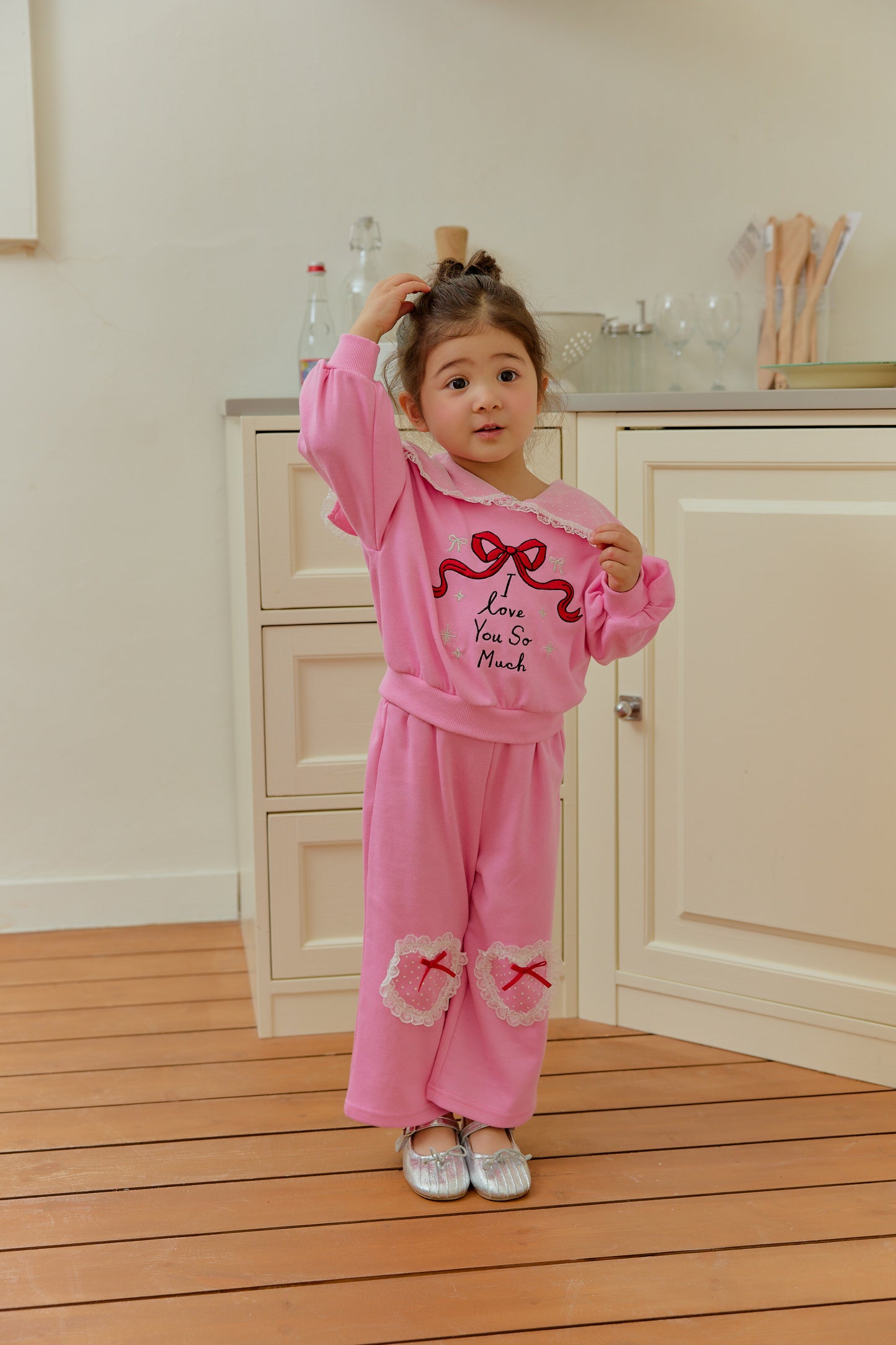 韓國童裝 26春 | SE30 圓點心褲 (90~130cm)