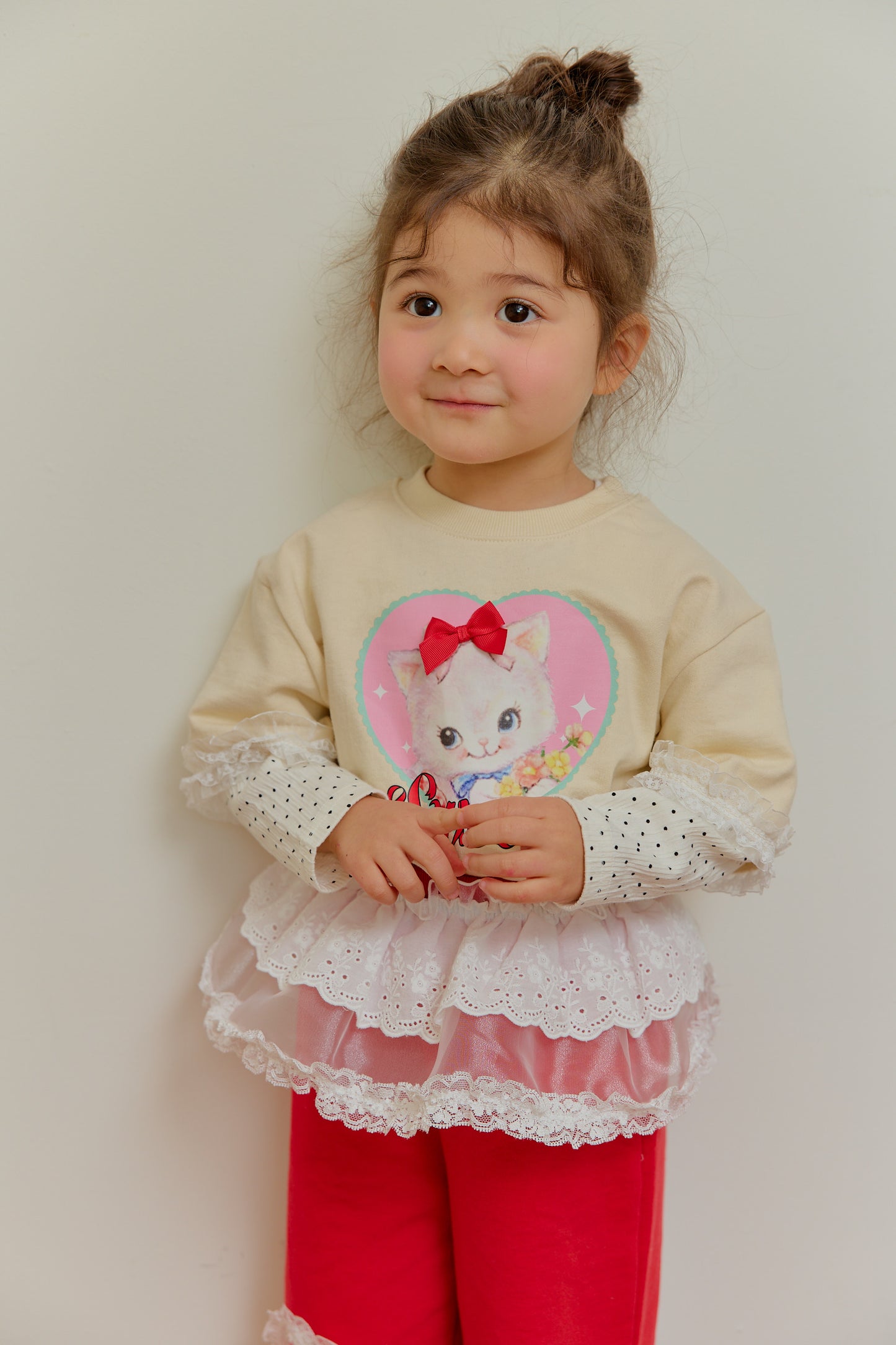 韓國童裝 26春 | SE44 鏤空蕾絲裙 (90~130cm)