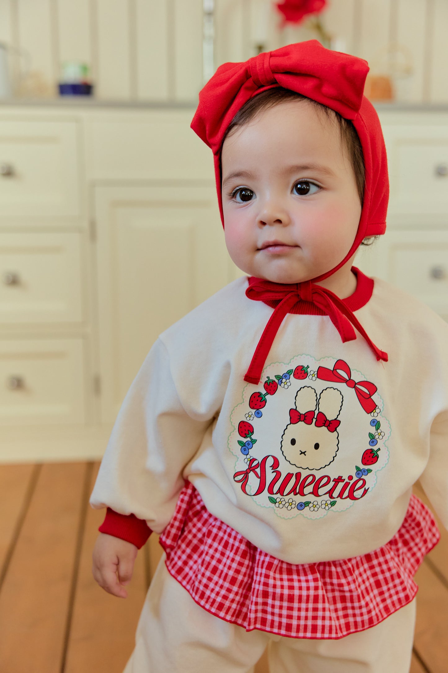 韓國童裝 26春 | SE13 蝴蝶結帽 (Free Size)