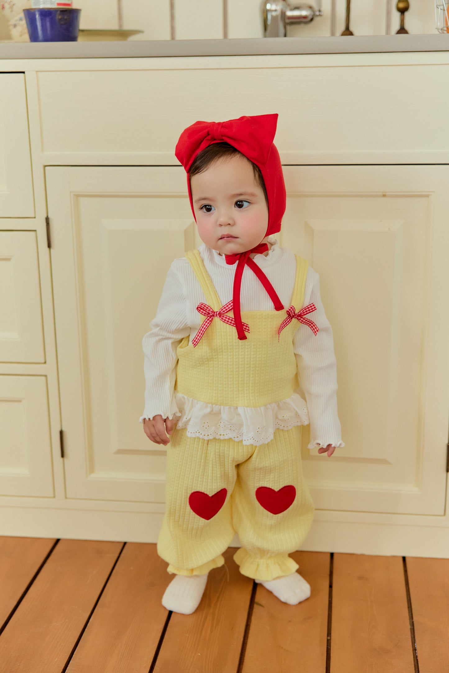 韓國童裝 26春 | SE13 蝴蝶結帽 (Free Size)