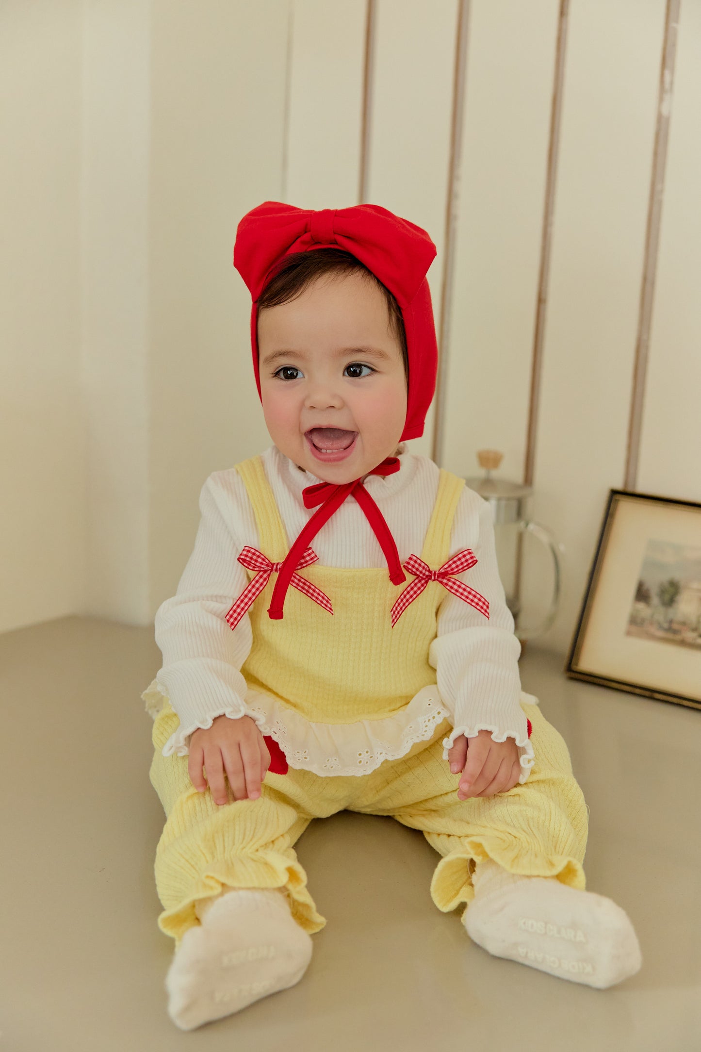 韓國童裝 26春 | SE13 蝴蝶結帽 (Free Size)