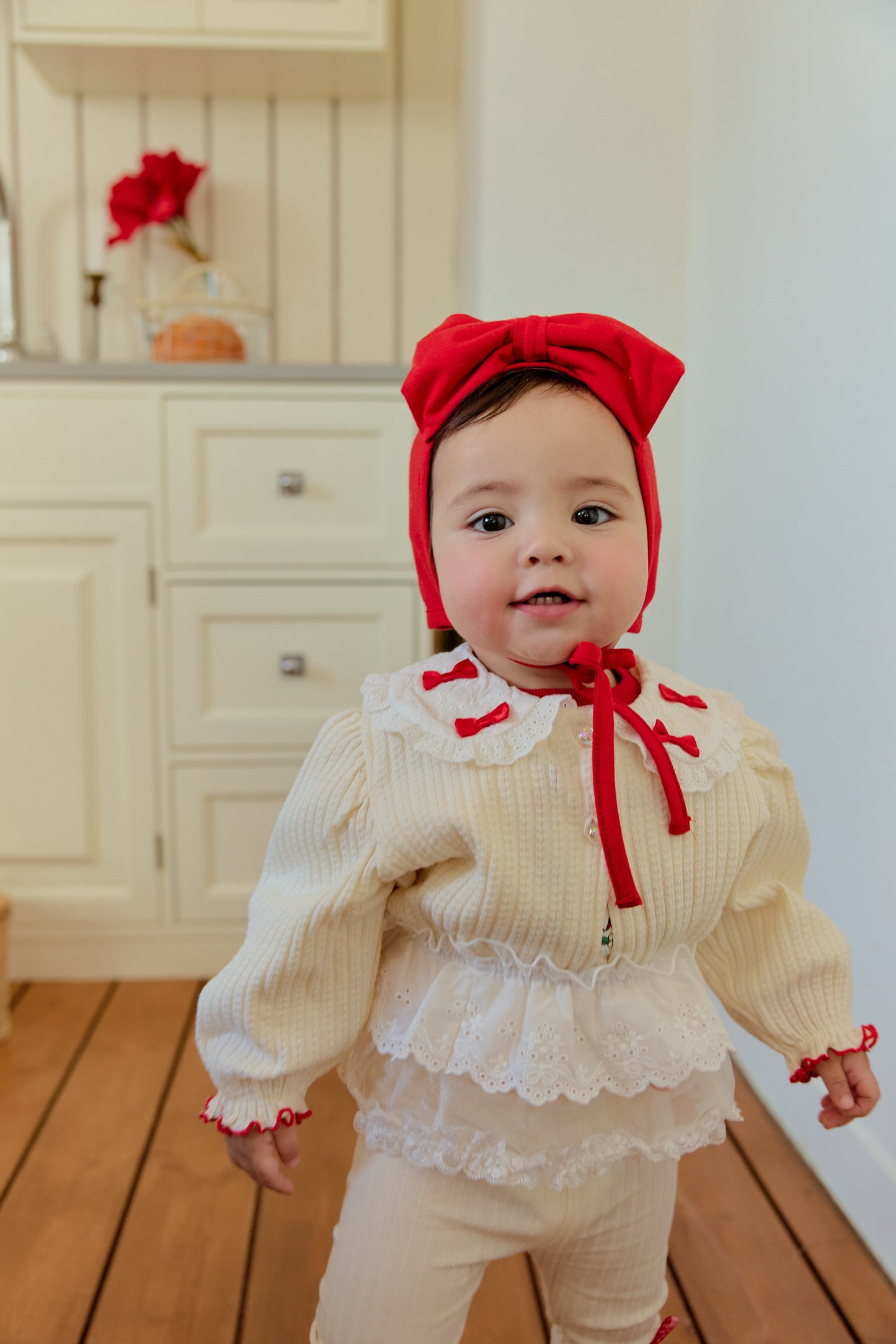 韓國童裝 26春 | SE01 小翻領針織外套 (70~90cm)