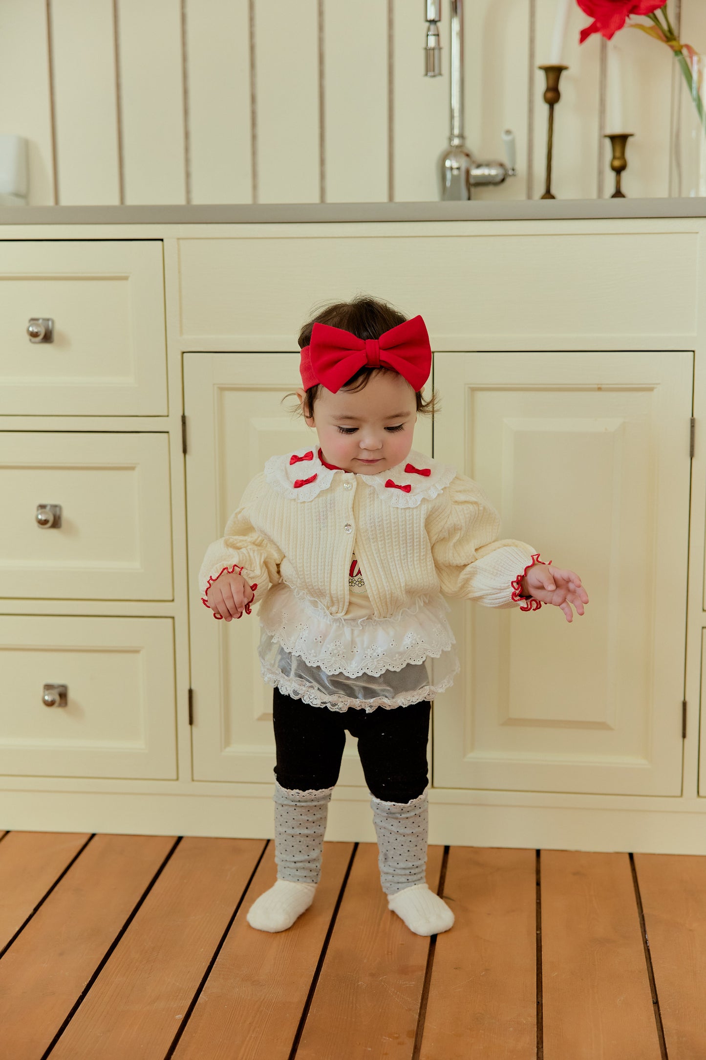 韓國童裝 26春 | SE12 蕾絲圍裙 (Free Size)