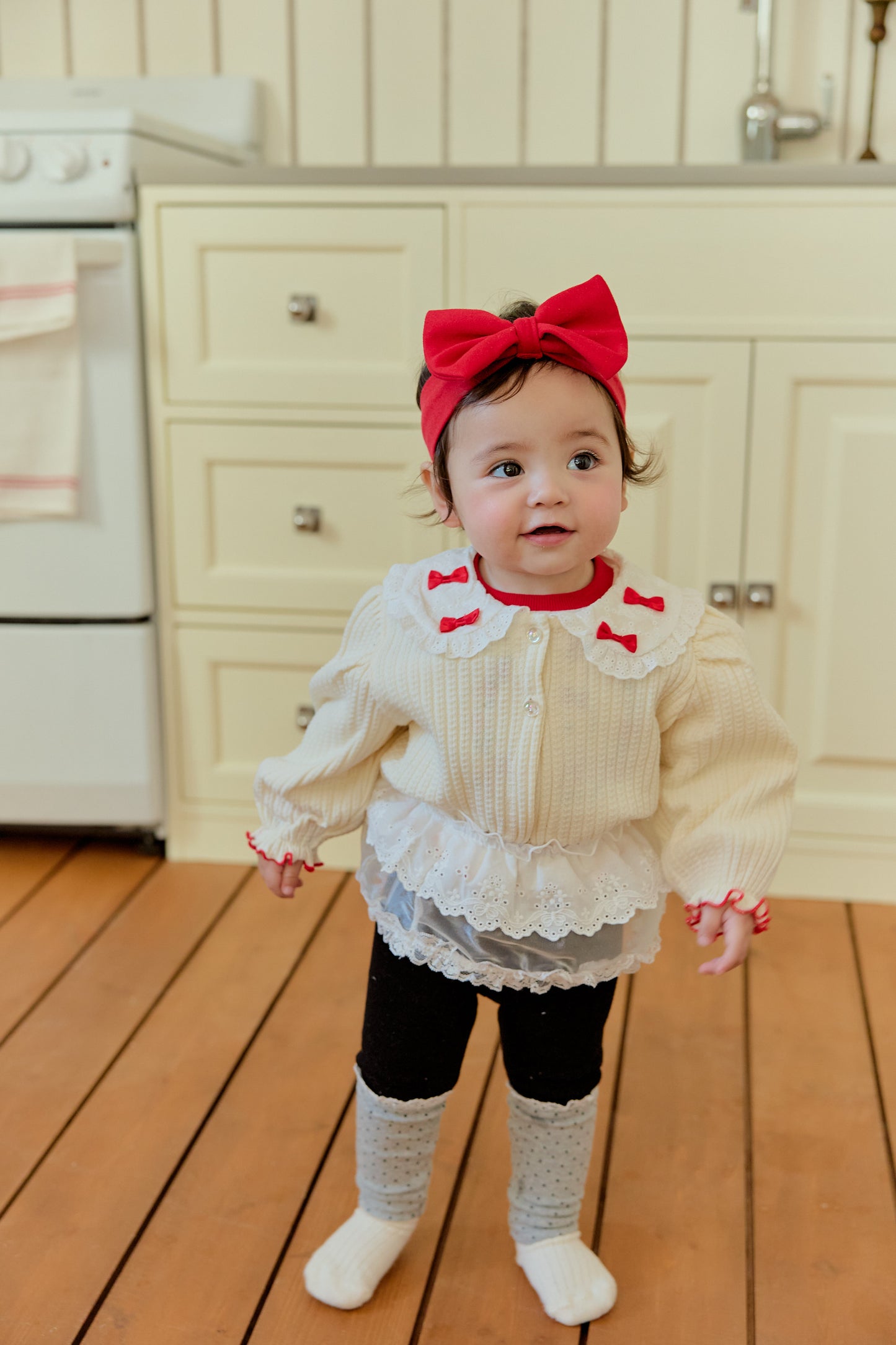 韓國童裝 26春 | SE12 蕾絲圍裙 (Free Size)