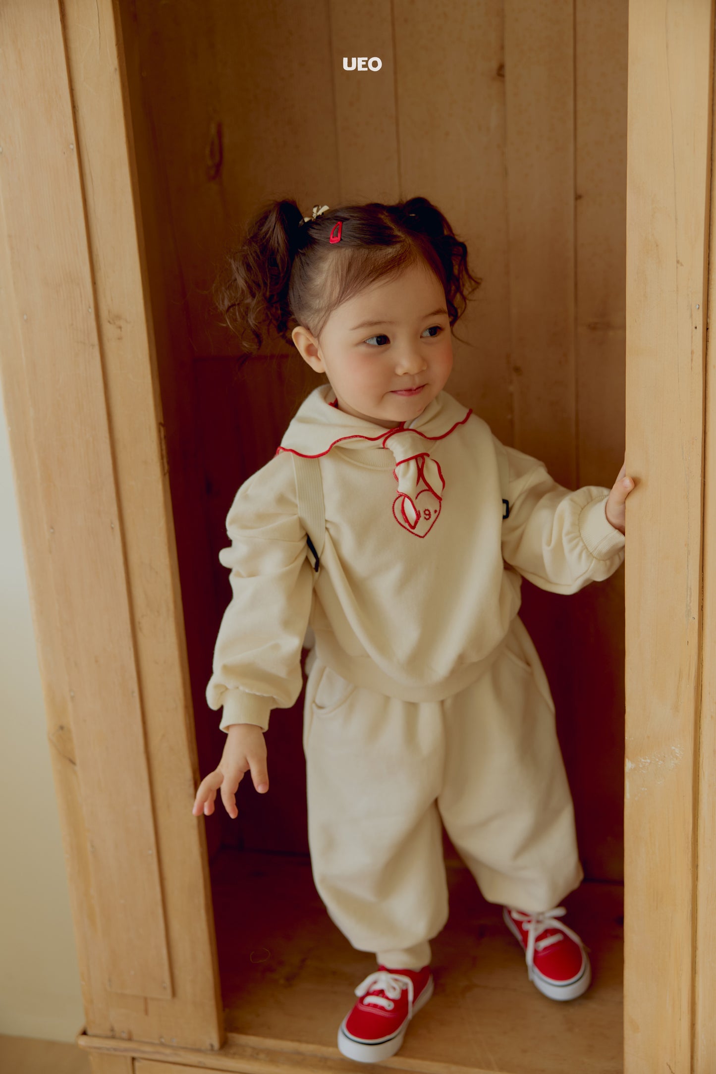 韓國童裝 26春 |  UE20 Hug Top and Bottom Set (90-125cm)