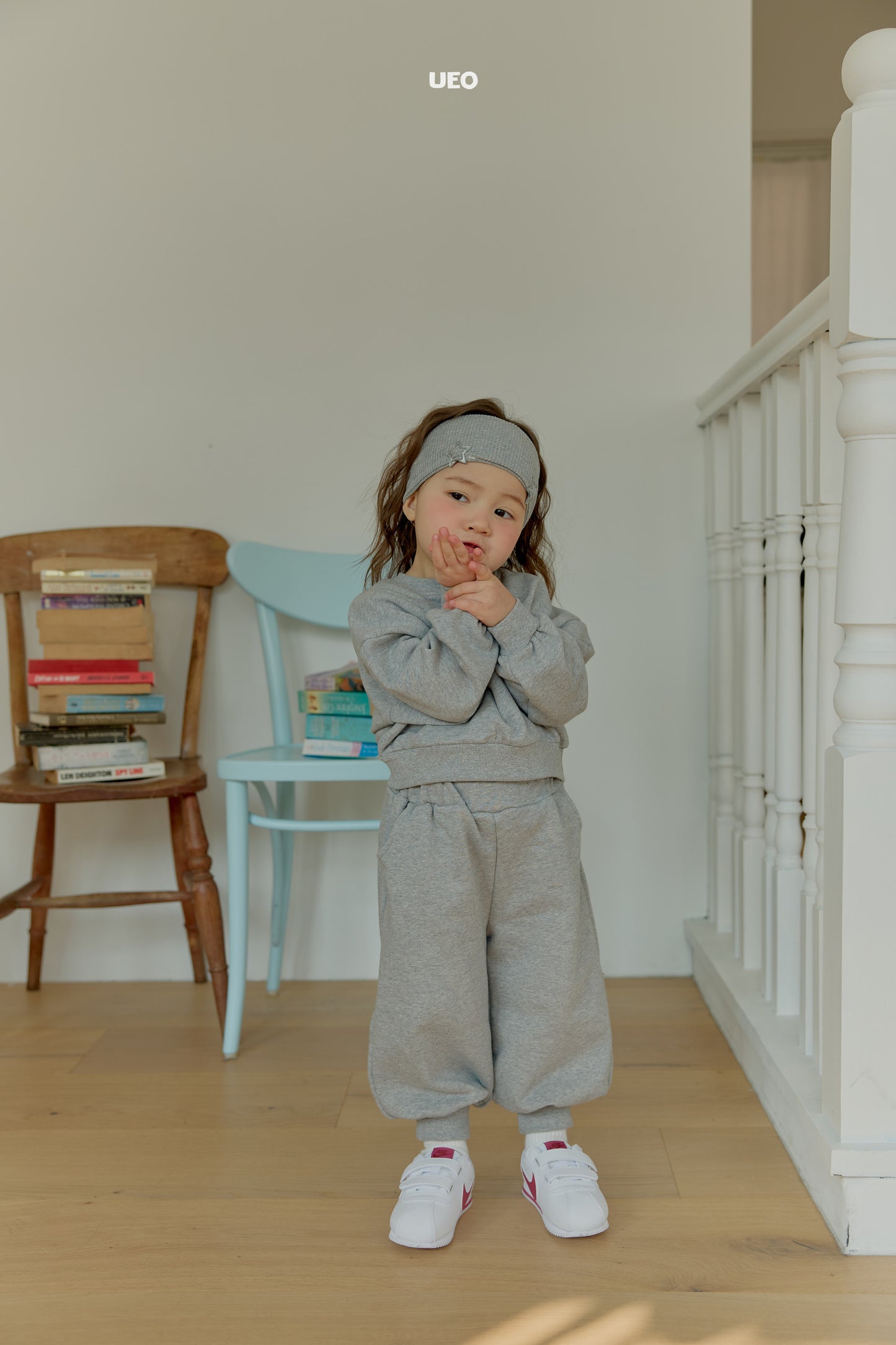 韓國童裝 26春 |  UE20 Hug Top and Bottom Set (90-125cm)