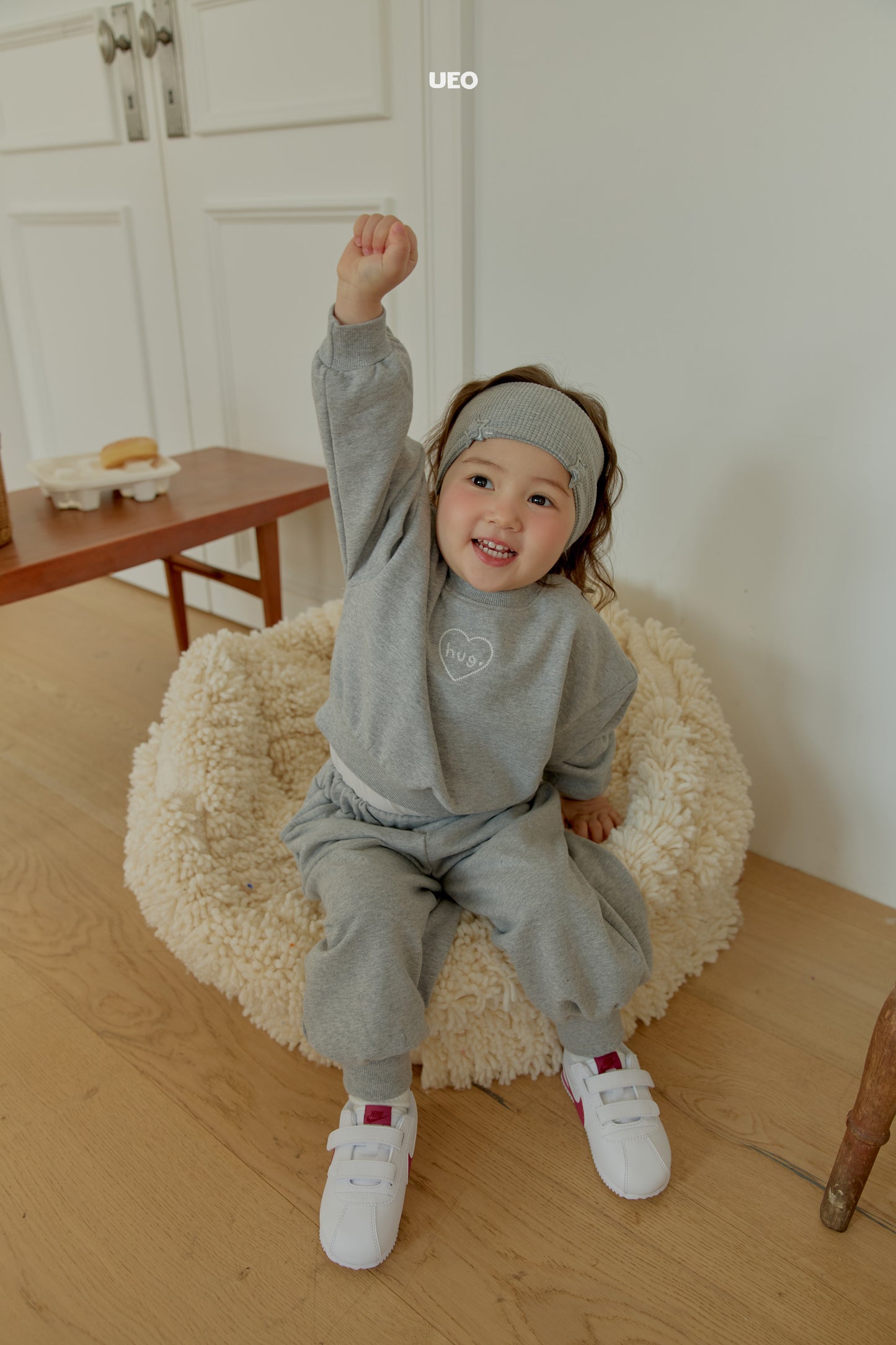 韓國童裝 26春 |  UE20 Hug Top and Bottom Set (90-125cm)