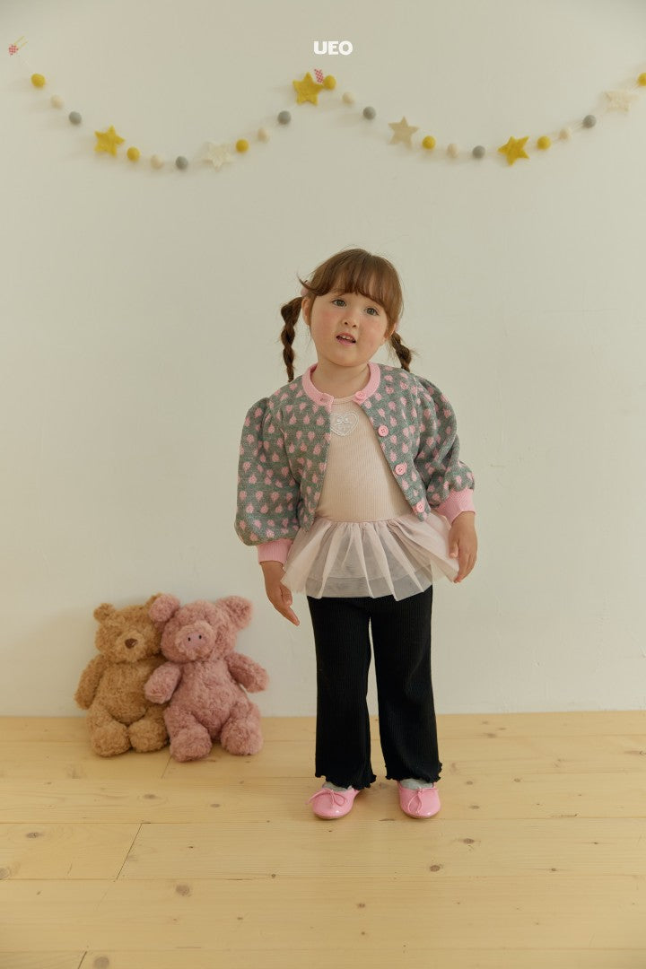 韓國童裝 26秋| UE28 Mini Berry Cardigan 開衫 (90-130)
