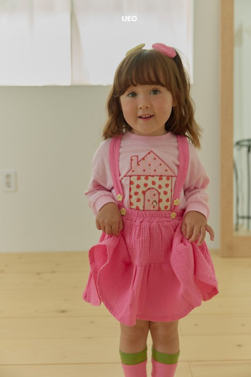 韓國童裝 26秋| UE06 Harmony Overall Skirt 吊帶裙 (90-130)