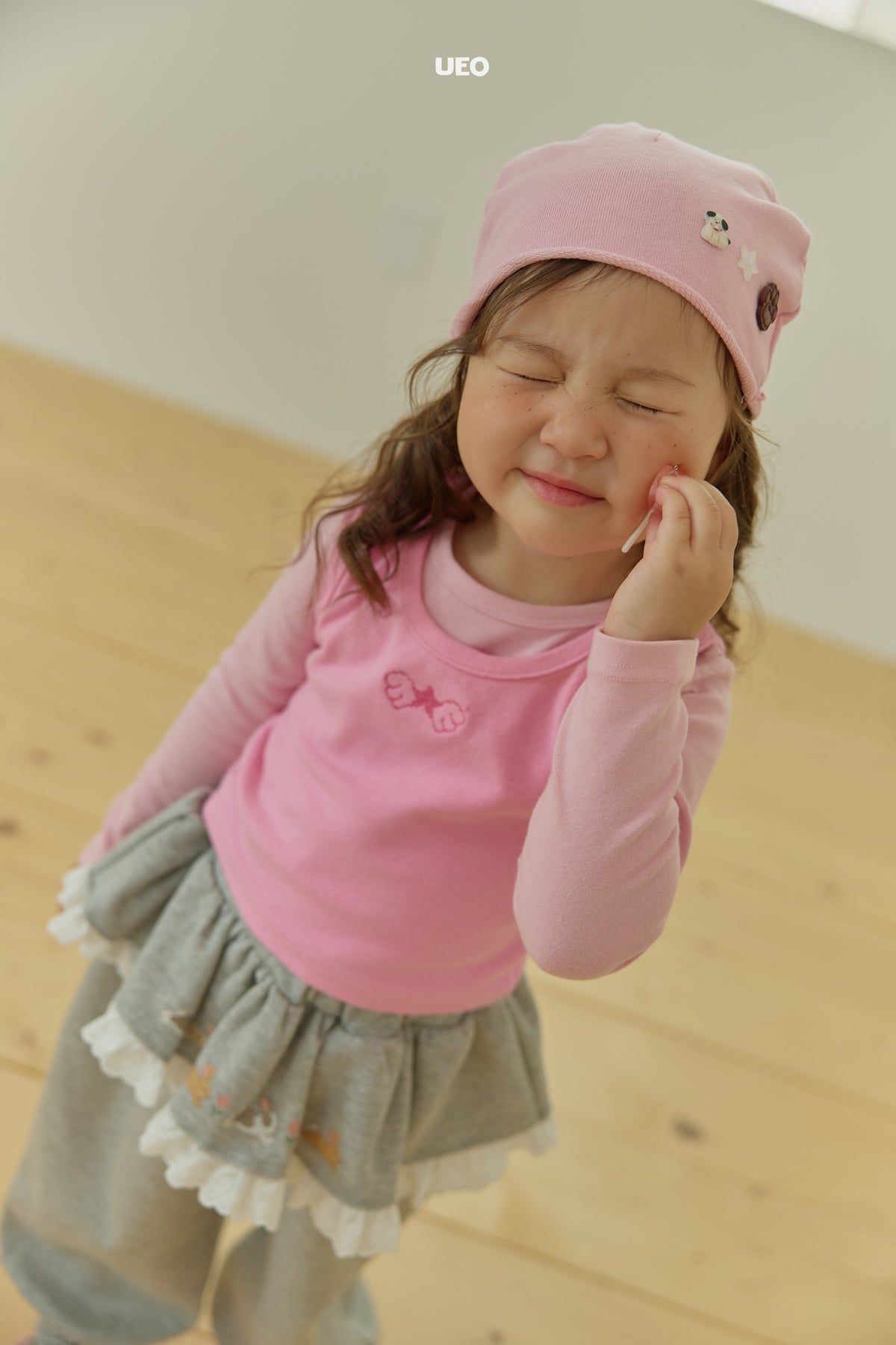 韓國童裝 26秋| UE33 Puppy Beanie 帽子 (Free Size)