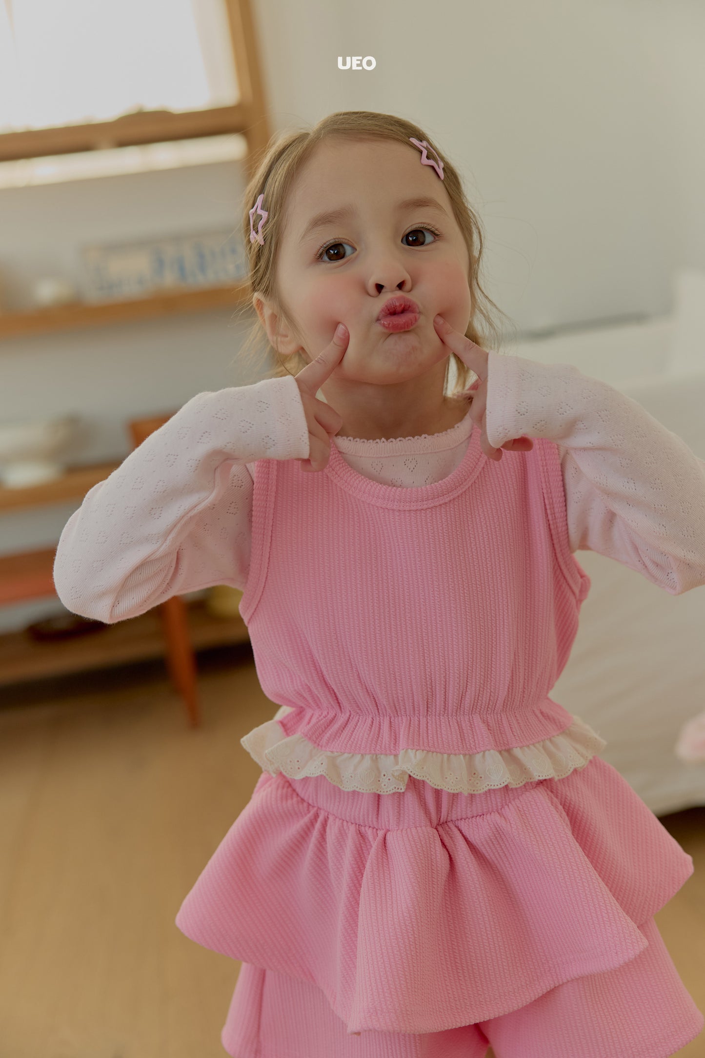 韓國童裝 26春 |  UE16 Macaron Vest (90-125cm)