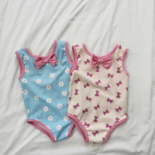 韓國童裝 Swimwear🩱🛟 Ribbon Swimsuit