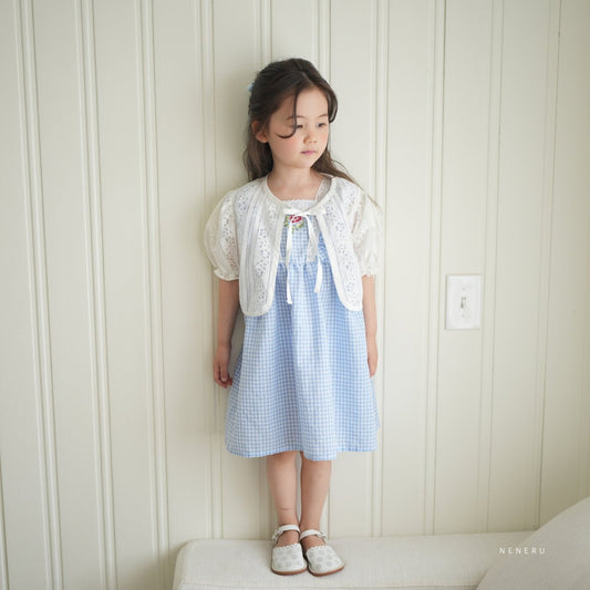 現貨▷ 韓國童裝 25夏 | NU25204 Lace Cardigan