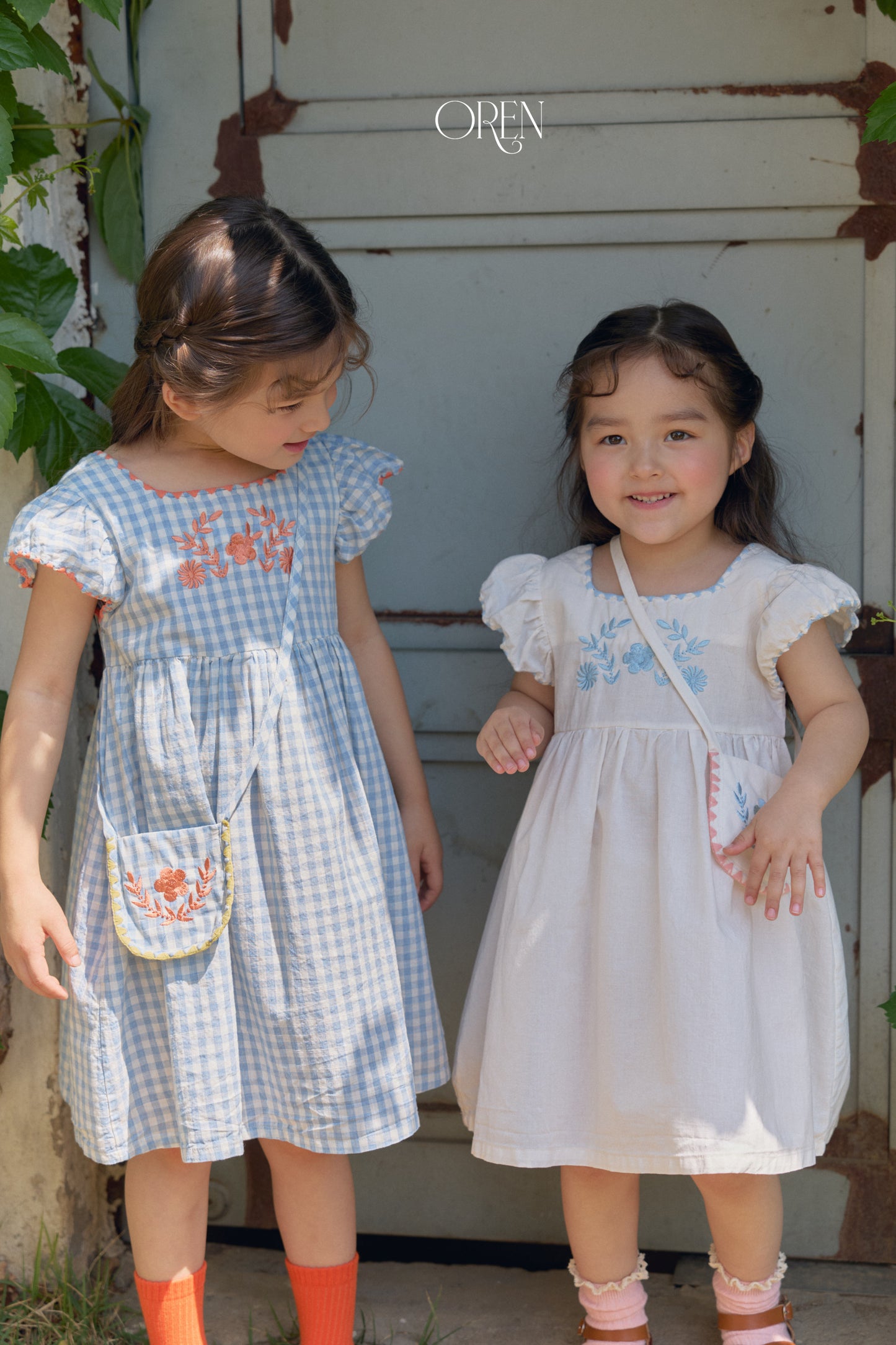 韓國童裝 26夏| OR70 Solar Mellow Dress 索拉柔美洋裝 (90-120) **不連包包