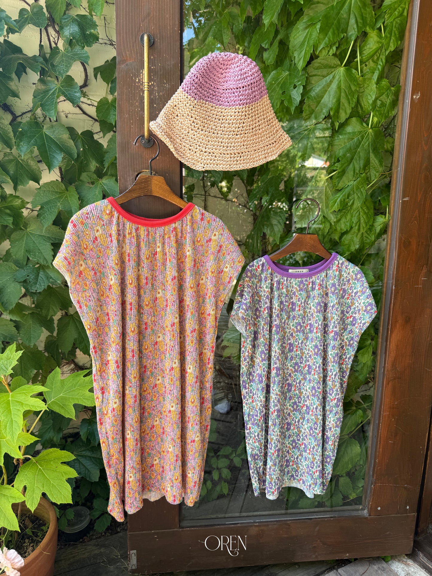 韓國童裝 26夏| OR84 Rosie Pleats Dress 羅西百褶洋裝 (90-120)