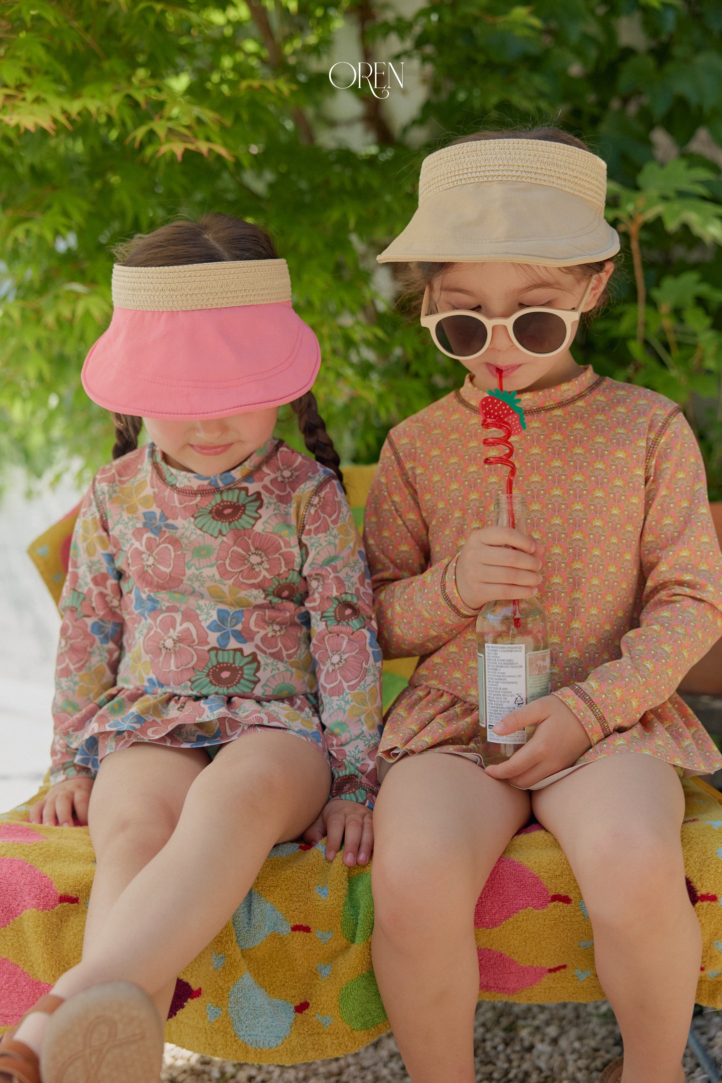 韓國童裝 26夏| OR91 Solea Soft Brim Sun Visor 索雷亞軟簷遮陽帽 (One Size)