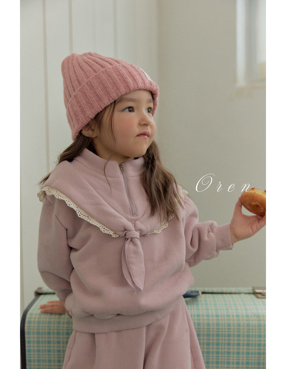 現貨▷  韓國童裝 25秋冬 | OR25571 Laura Serra top and bottom