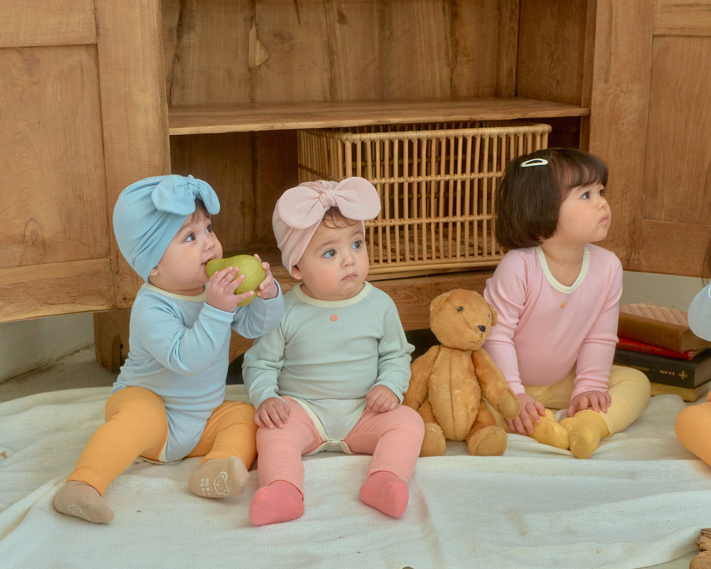 韓國童裝 26SS | OT06 Apollo Stripe Kids Top and Bottom Set (75-120cm)