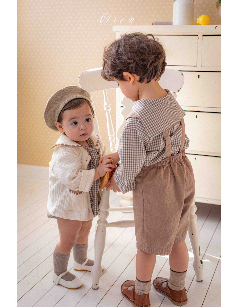 韓國童裝 26春 |  OR68 Jamie Overall (85~120cm)