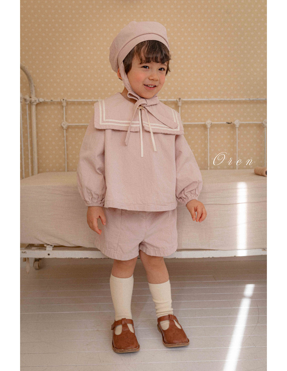 韓國童裝 26春 |  OR64 Milk Sailor Beret
