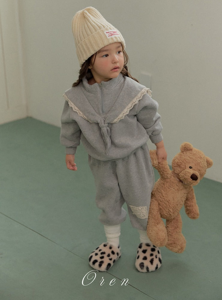 現貨▷  韓國童裝 25秋冬 | OR25571 Laura Serra top and bottom