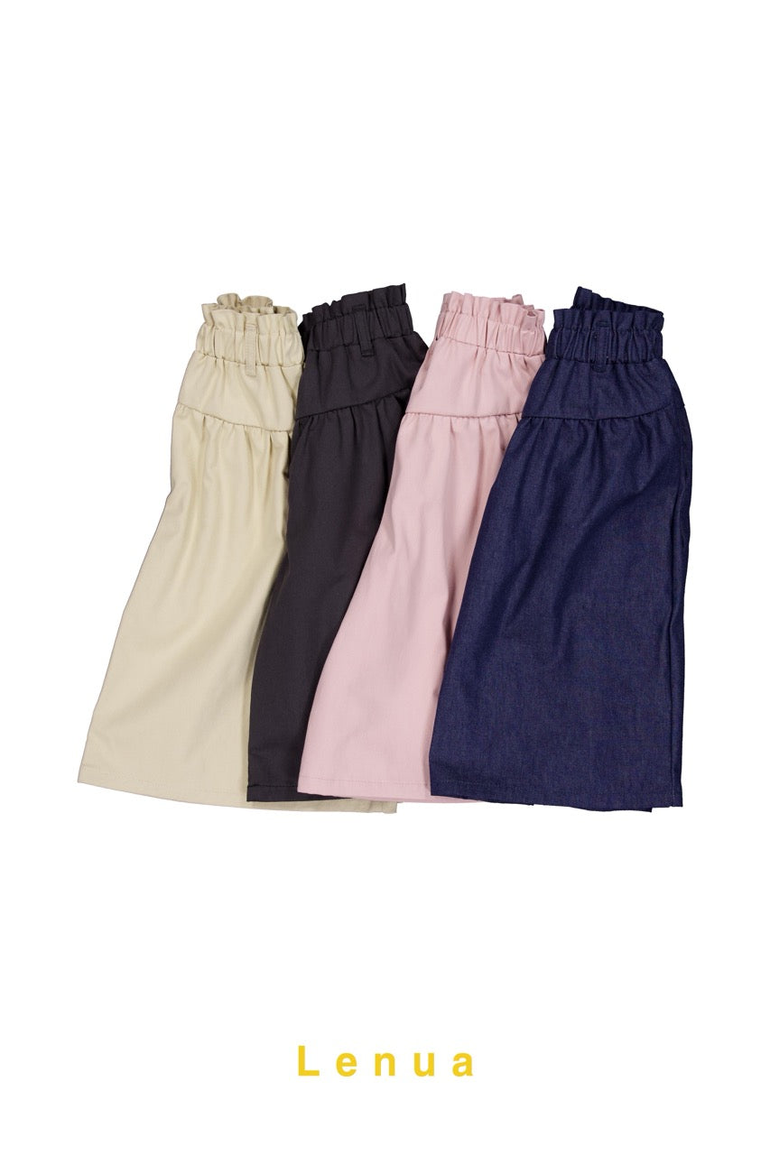韓國童裝 26春 | LU21 Poy Frill Pants (80-130cm)