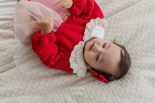 韓國童裝 25秋冬 | MD25409 Christmas Baby Suit