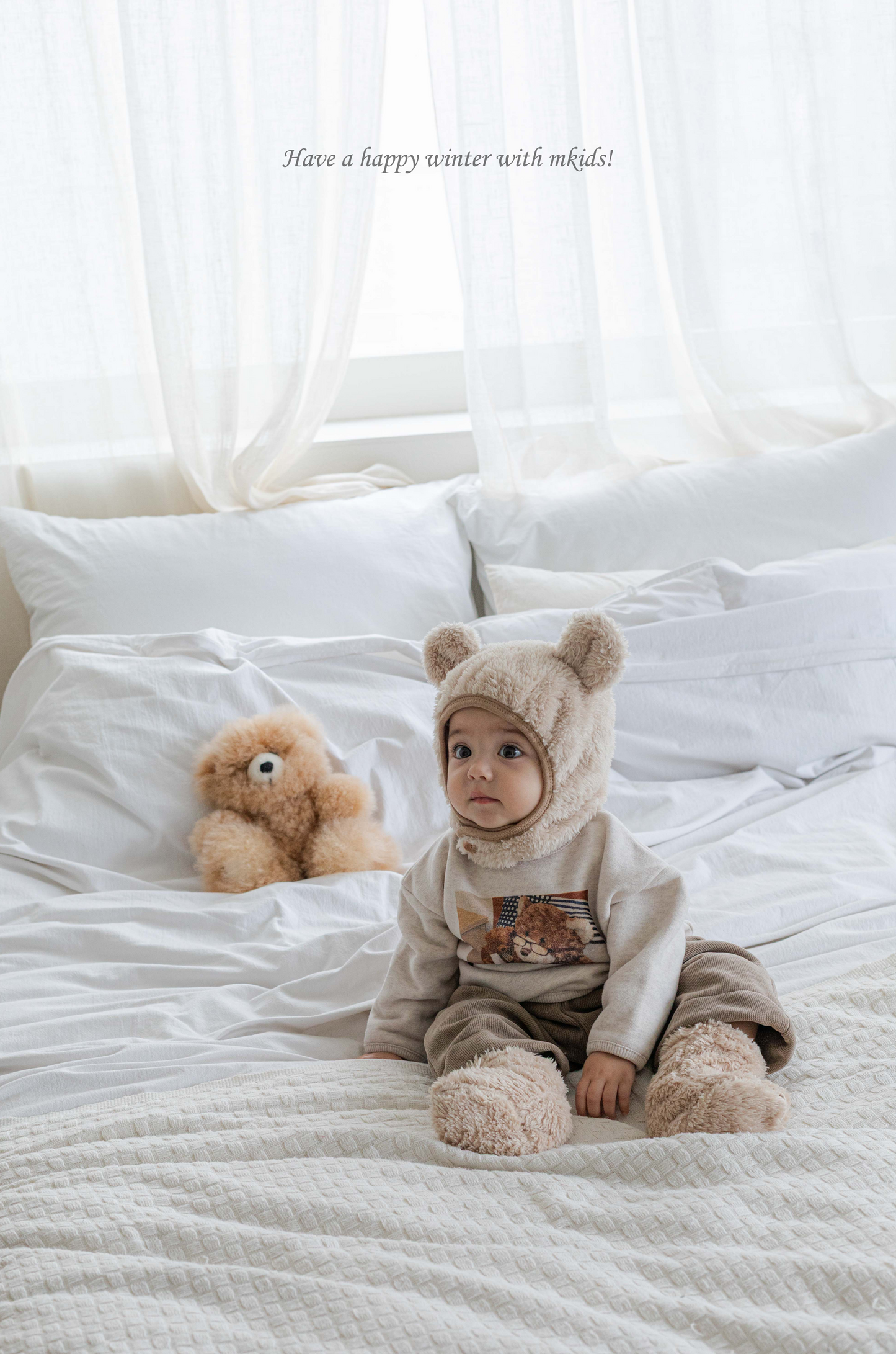 韓國童裝 25秋冬 | MD25414 Animal Hat - Bear Bear