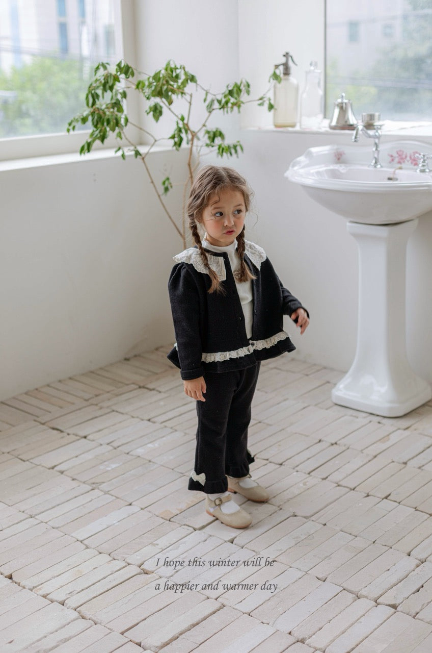 韓國童裝 25秋冬 | MD25452 Ribbon Pants