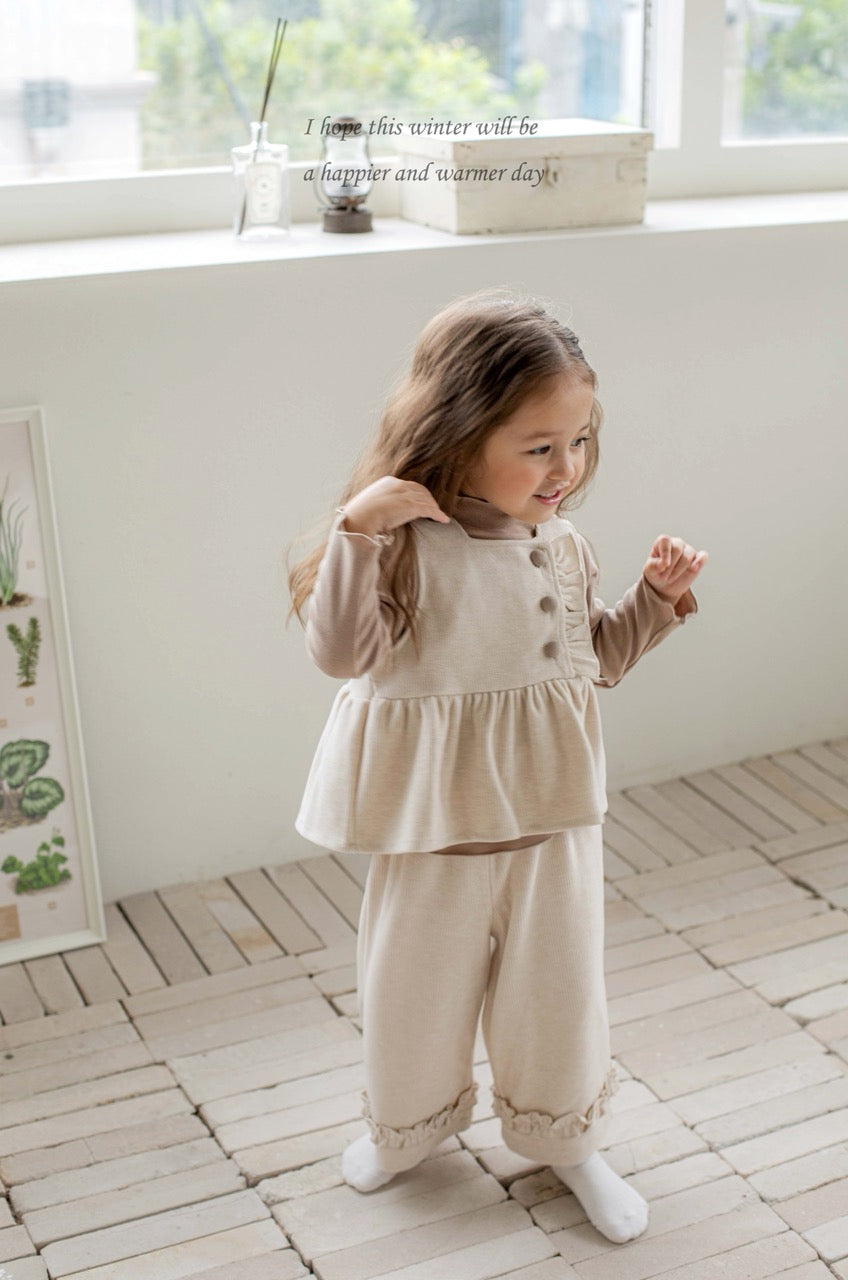 韓國童裝 25秋冬 | MD25444 Vest