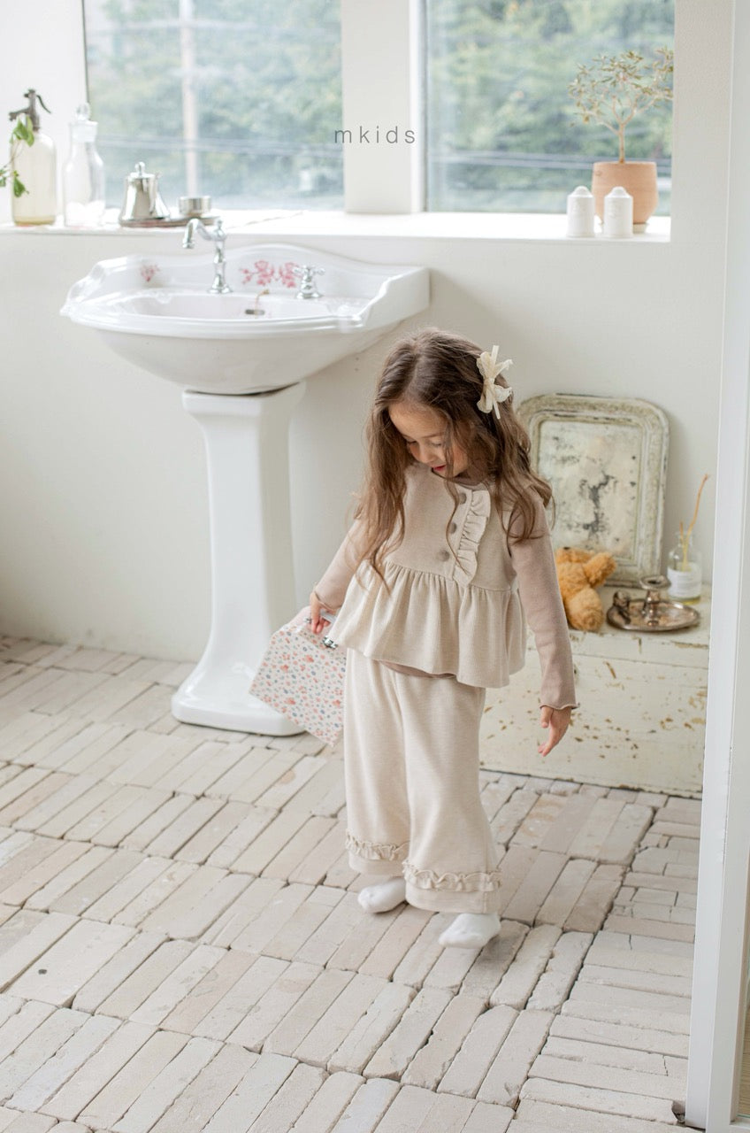 韓國童裝 25秋冬 | MD25444 Vest