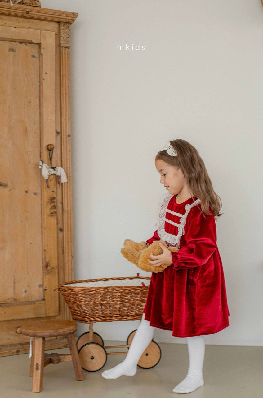 韓國童裝 25秋冬 | MD25437 Merry Kids OPS