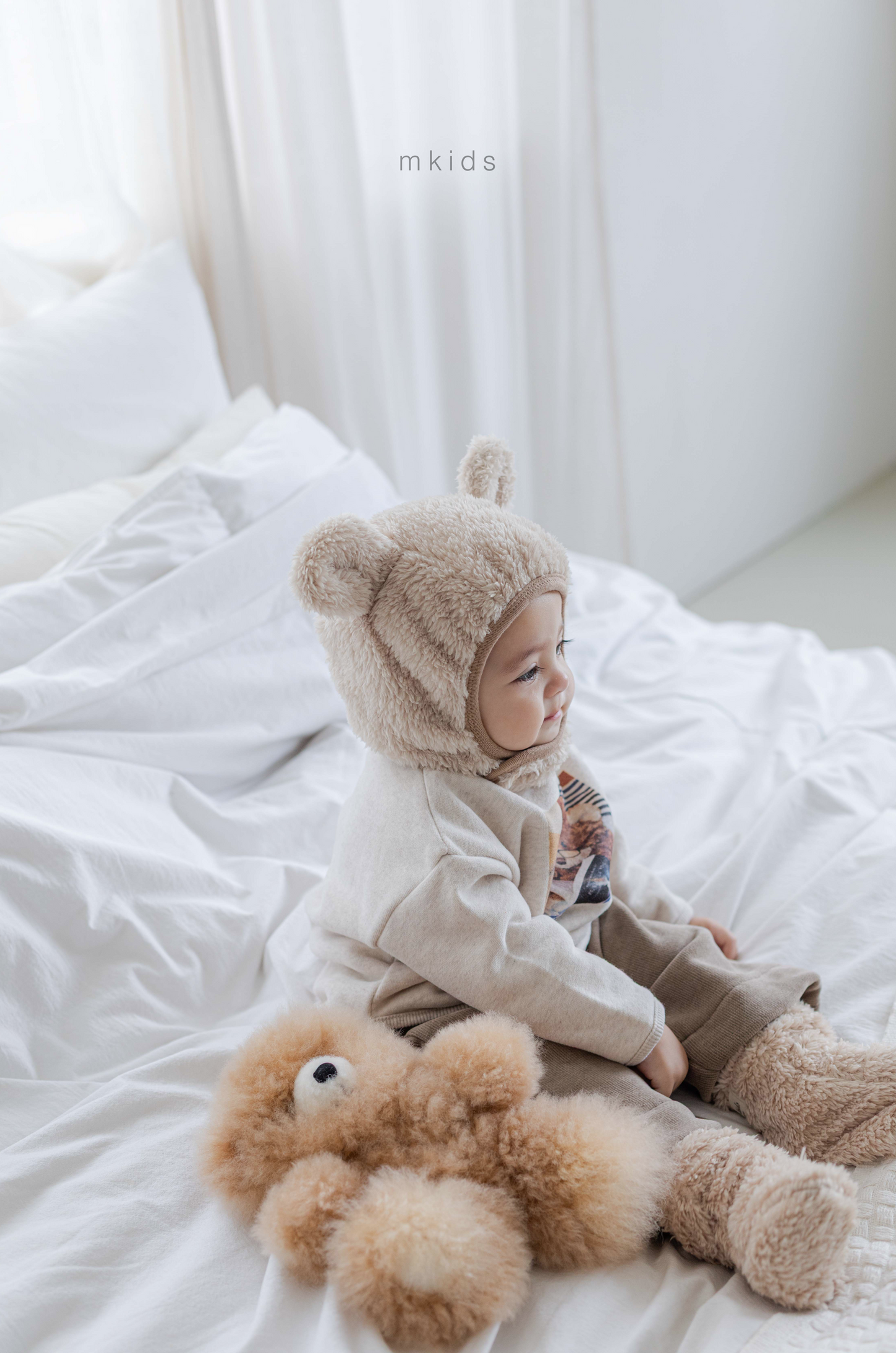 韓國童裝 25秋冬 | MD25414 Animal Hat - Bear Bear