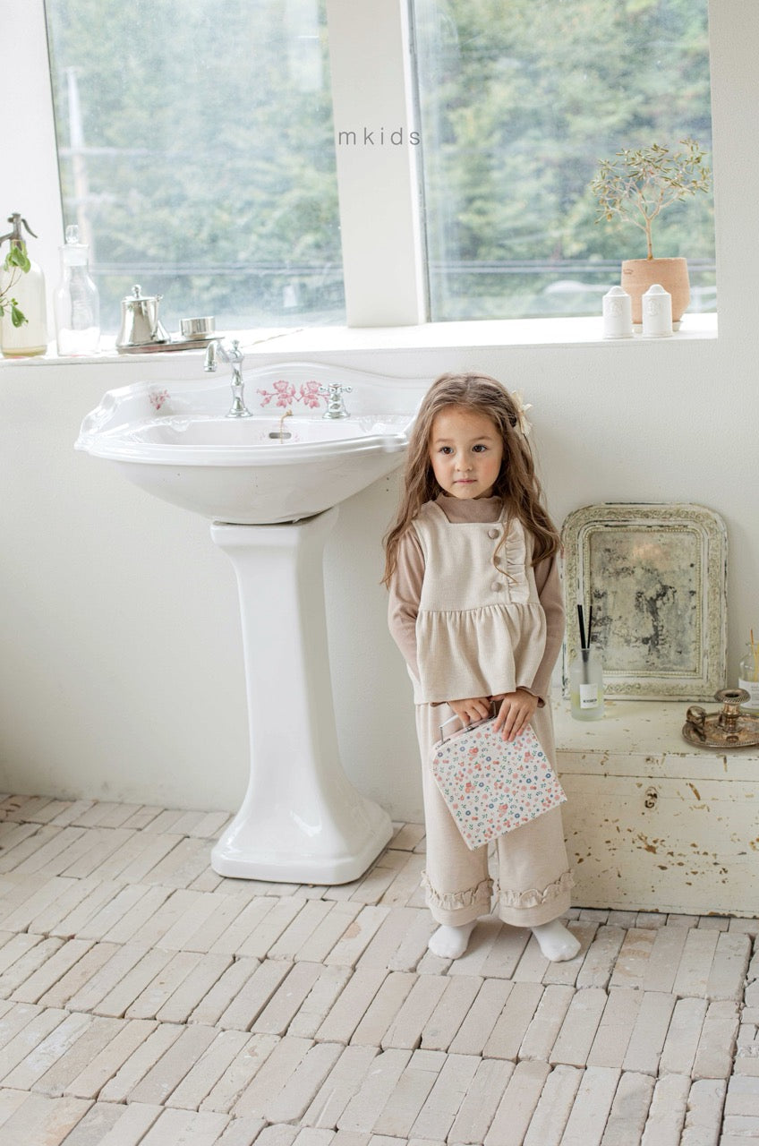 韓國童裝 25秋冬 | MD25444 Vest