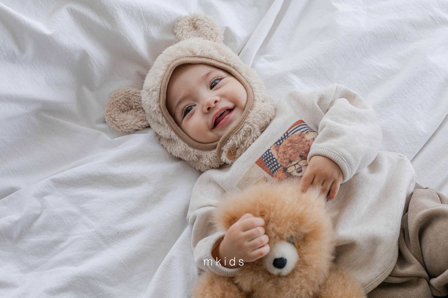 韓國童裝 25秋冬 | MD25414 Animal Hat - Bear Bear