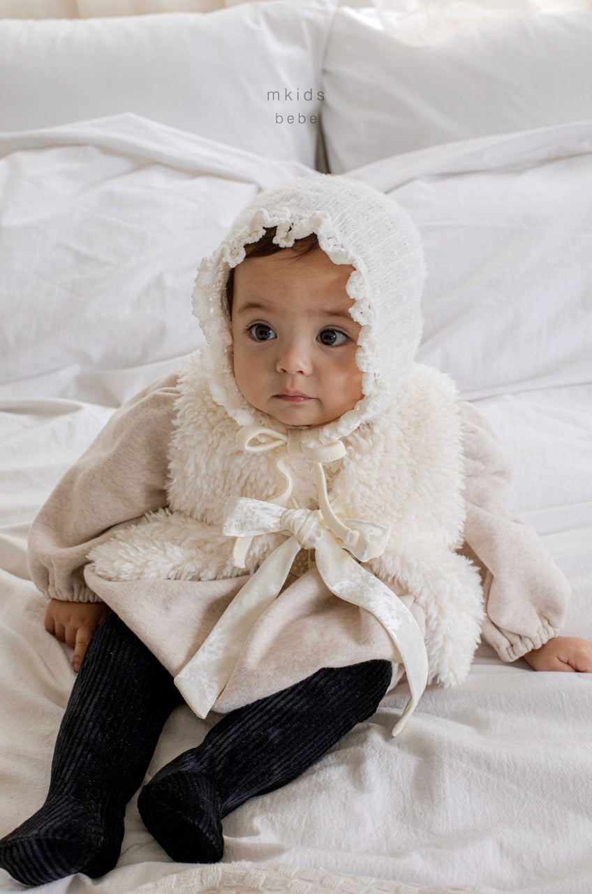 韓國童裝 25秋冬 | MD25408 Lace Baby Suit